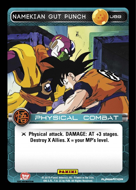 Namekian Gut Punch (FOIL)